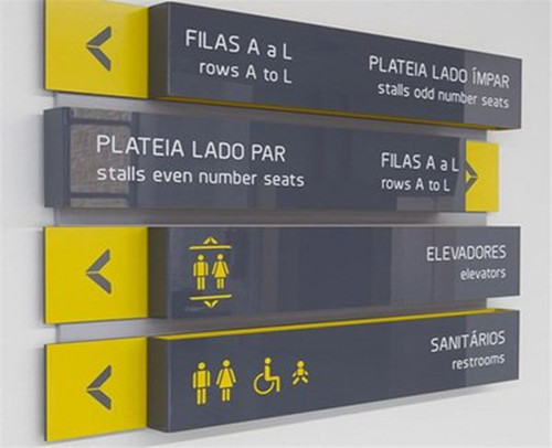 貼墻式標識牌設計 貼墻式標識牌設計