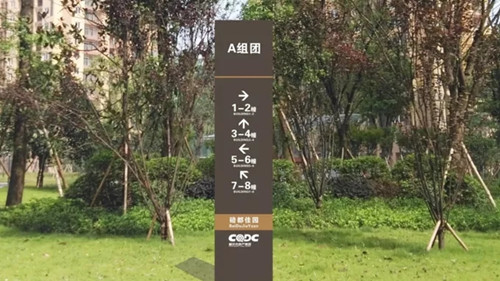 住宅小區(qū)標(biāo)識(shí)標(biāo)牌由哪些組成?